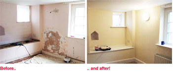 basement damp proofing